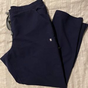 COPY - FIGS Navy Yola™ Skinny Scrub Pants